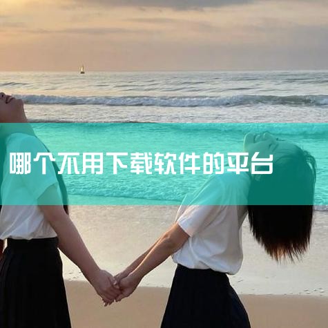 无需下载安装，直接打开使用的软件及方法主要有以下几类：无需安装即可使用的软件及服务1. 华为快应用中心作为免安装的应用平台，用户可直接打开应用并生成桌面图标，覆盖生活（如公交查询、点外卖）和工作场景（,P站专业版