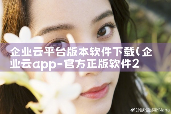 企业云平台版本软件下载|MR好色